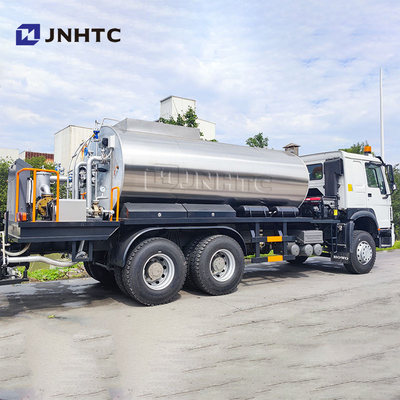 HOWO ذكي طاحونة المنتشرة معدات رش الأسفلت شاحنات 6X4 336HP للبيع