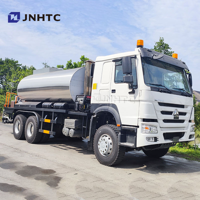 HOWO ذكي طاحونة المنتشرة معدات رش الأسفلت شاحنات 6X4 336HP للبيع