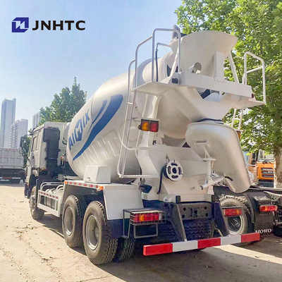 SINOTRUK HOWO شاحنة مزج الخرسانة 6x4 10 عجلات شاحنة مزج الخرسانة 400 حصان