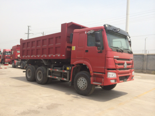 336HP 18M3 شاحنة قلابة ثقيلة HOWO شاحنة قلابة مع T نوع اسطوانة الرفع