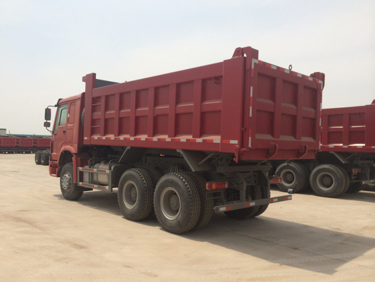 336HP 18M3 شاحنة قلابة ثقيلة HOWO شاحنة قلابة مع T نوع اسطوانة الرفع
