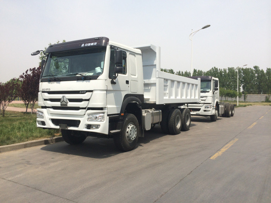 20M3 371hp 6x4 10 إطارات معدات ثقيلة تفريغ شاحنة 40T الحمولة ساينو تراك Howo7 نموذج