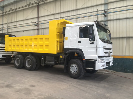15M3 30T ساينو تراك Howo7 الثقيلة تفريغ شاحنة 6 × 4 مع 336hp Hw76 المقصورة 10 عجلات