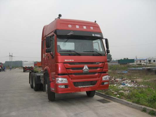 White HW79 Cabin 371hp Prime Mover Trailers 6 × 4 ساينو تراك Howo7 10 عجلات