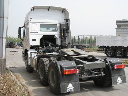White HW79 Cabin 371hp Prime Mover Trailers 6 × 4 ساينو تراك Howo7 10 عجلات