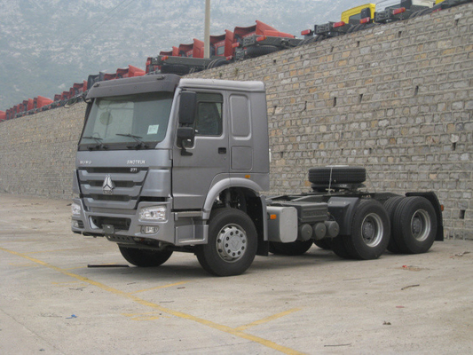 371 قوة حصان Howo 6x4 شاحنة جرار لسحب جميع أنواع نصف مقطورة