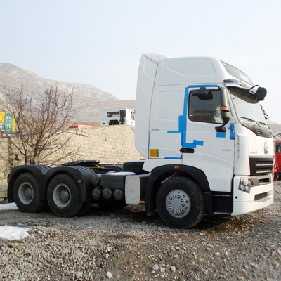 RHD 420 HP Prime Mover Truck / Sinotruk Howo Tractor 6x4 مع 3.5 بوصة King Pin