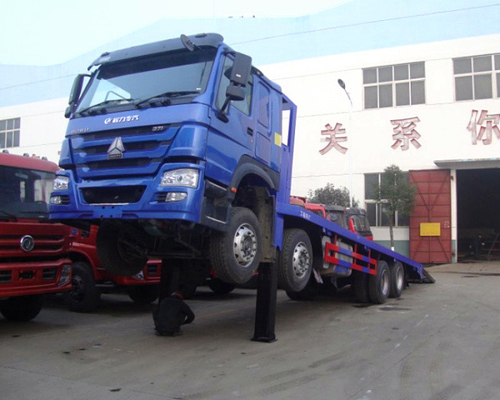 ساينو تراك Howo7 6 × 4 40T شاحنة بضائع ثقيلة مع 20 قدم سرير 10 عجلات 371hp