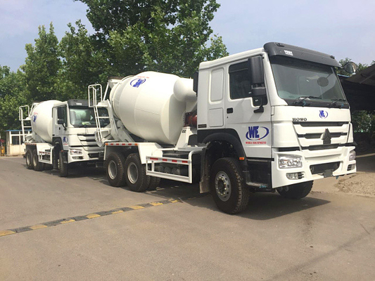 ZZ1257M3641W HF7 / HF9 شاحنة خلاط اسمنت المحاور الأمامية لتحميل 20-60 طن