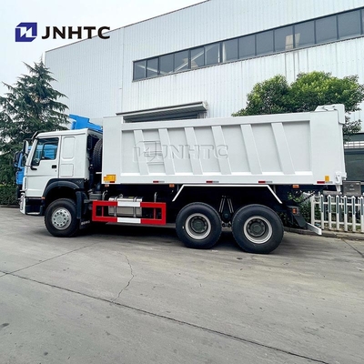 شاحنة هوو الجديدة من طراز 30cbm 6x4 400hp 10 عجلات نقل شاحنة قمامة للحجر الكبير والرمل