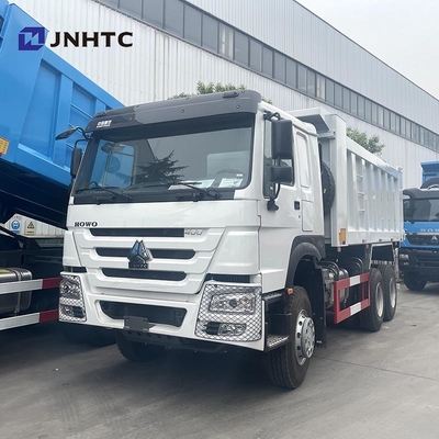 شاحنة هوو الجديدة من طراز 30cbm 6x4 400hp 10 عجلات نقل شاحنة قمامة للحجر الكبير والرمل