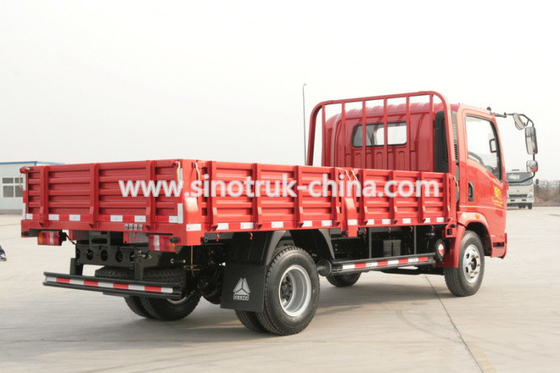 4x2 HOWO Cargo Light Duty Commercial Trucks 5 - 10T سعة 4.257 L Displacement