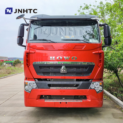 هوو T7H جديد 8 * 4 12 عجلات 40 طن 380HP رافعة مثبتة ماكس 16 طن ذراع الشحن مع رافعة شاحنة