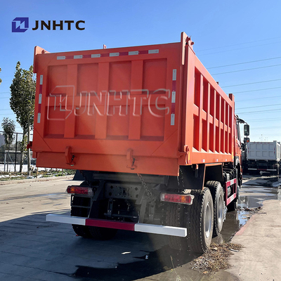 اليد الثانية HOWO 6x4 336hp 10 عجلات 20 متر مكعب Sinotruck Howo شاحنة قمامة تيبر للبيع