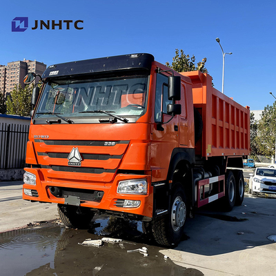 اليد الثانية HOWO 6x4 336hp 10 عجلات 20 متر مكعب Sinotruck Howo شاحنة قمامة تيبر للبيع