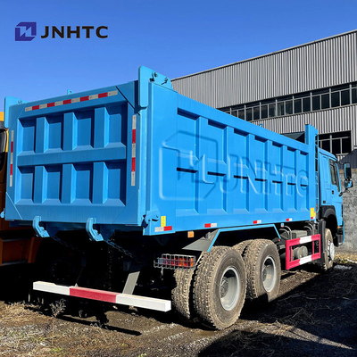 شاحنة هوو 40 طن 6x4 ناقل نقل يدوي 336HP 10 عجلات يورو 2 القياسية وقود الديزل شاحنة تيبر