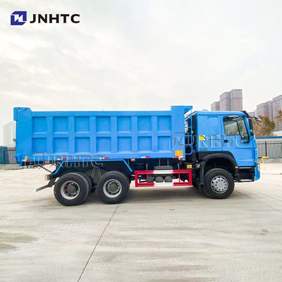 شاحنة هوو 40 طن 6x4 ناقل نقل يدوي 336HP 10 عجلات يورو 2 القياسية وقود الديزل شاحنة تيبر