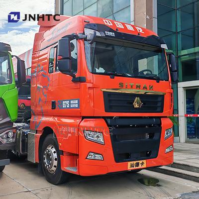 سعر منخفض شاحنة سيتراك G7s 540HP C7H C9H 6x4 يورو 6 النائم الكابينة العليا العليا جرار شاحنة رأس