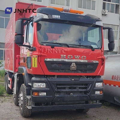 أفضل صينوتروك HOWO TX مواد العزل الحراري شاحنة النقل 8X4 430 حصان للبيع