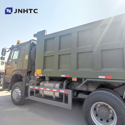 الصين العلامة التجارية الشهيرة HOWO شاحنات تيبر 6X4 400HP شاحنة قمامة النقل في أفريقيا مبيعات ساخنة