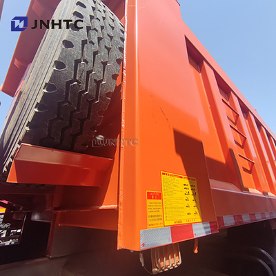 الصين العلامة التجارية الشهيرة HOWO شاحنات تيبر 6X4 400HP شاحنة قمامة النقل في أفريقيا مبيعات ساخنة