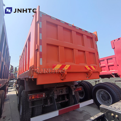 الصين العلامة التجارية الشهيرة HOWO شاحنات تيبر 6X4 400HP شاحنة قمامة النقل في أفريقيا مبيعات ساخنة