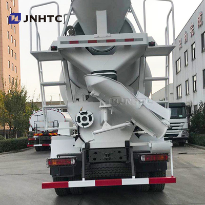 شاحنات هوو للأسمنت مزج الخرسانة 6X4 380HP 10 متر مكعب شاحنة مزج الخرسانة الجديدة / المستخدمة