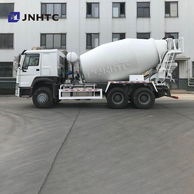 شاحنات هوو للأسمنت مزج الخرسانة 6X4 380HP 10 متر مكعب شاحنة مزج الخرسانة الجديدة / المستخدمة