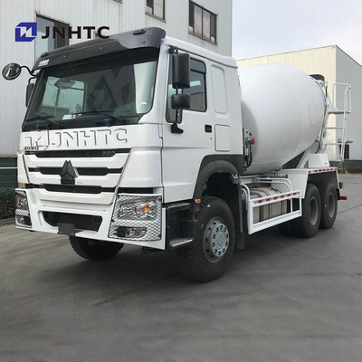 شاحنات هوو للأسمنت مزج الخرسانة 6X4 380HP 10 متر مكعب شاحنة مزج الخرسانة الجديدة / المستخدمة