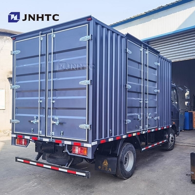 الصين شاحنة خفيفة HOWO شاحنة خزان شحن 4X2 116hp 6 عجلات صندوق شاحنة للبيع