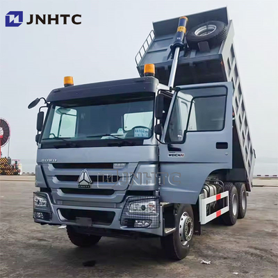 شاحنات سينوتروك الثقيلة الجديدة والمستعملة 6x4 شاحنات النقل 10 عجلات 40 طن 371 حصان 400 حصان 6 * 4 10 عجلات Howo Dump Truck