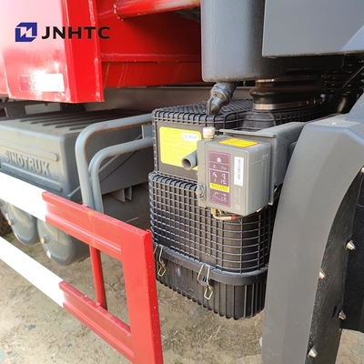 شاحنة هوو 30 سي بي أم 6X4 10 عجلات 400 حصان CNG النقل شاحنة قمامة السعر للبيع