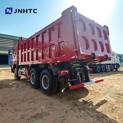 شاحنة هوو 30 سي بي أم 6X4 10 عجلات 400 حصان CNG النقل شاحنة قمامة السعر للبيع