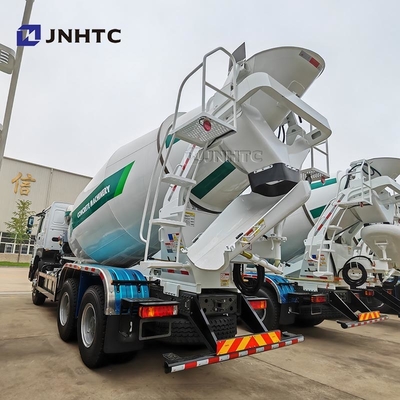 شاحنات هوو للأسمنت 6X4 340HP 10 أمتار مكعبة شاحنة مزيج الخرسانة الجديدة