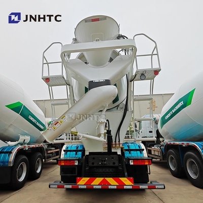 شاحنات هوو للأسمنت 6X4 340HP 10 أمتار مكعبة شاحنة مزيج الخرسانة الجديدة