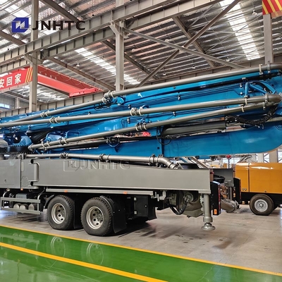 HOWO TX 6x4 الهيكل شاحنة مضخة الخرسانة 400HP 58m 400hp شاحنة مضخة الخرسانة