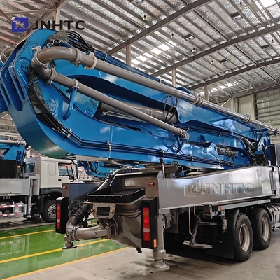 HOWO TX 6x4 الهيكل شاحنة مضخة الخرسانة 400HP 58m 400hp شاحنة مضخة الخرسانة