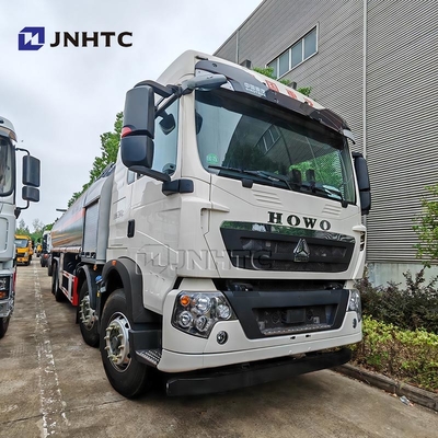 SINOTRUK HOWO ناقل خزان الوقود 8X4 عجلة القيادة اليورو 3 الانبعاثات القياسية ناقل خزان النفط ناقل ناقل
