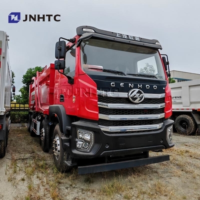 GENHOO 8x4 390HP شاحنة ناقلة رمل كسور GENHOO الهيكل لشراء