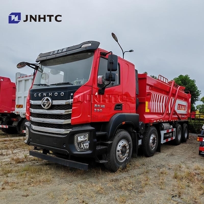 GENHOO 8x4 390HP شاحنة ناقلة رمل كسور GENHOO الهيكل لشراء