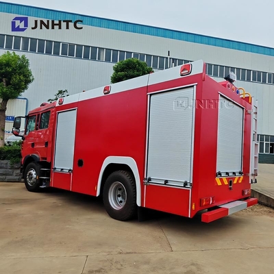شاحنة الحريق HOWO 12000L 6 X 4 الماء والرغوة مكافحة الحرائق شاحنة الإنقاذ
