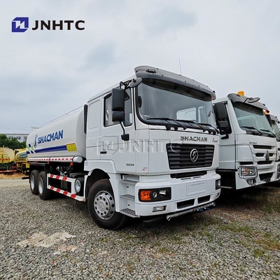شاكمان L2000 شاحنة خزان المياه 6X4 235HP سبائك الألومنيوم شاحنة خزان المياه شاحنة رش