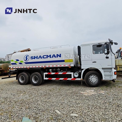 شاكمان L2000 شاحنة خزان المياه 6X4 235HP سبائك الألومنيوم شاحنة خزان المياه شاحنة رش