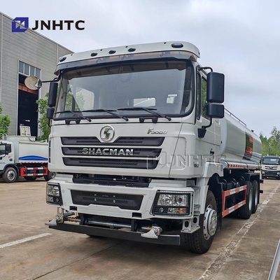 شاكمان F3000 شاحنة خزان المياه 6X4 255HP سبيكة الألومنيوم شاحنة خزان المياه شاحنة رش