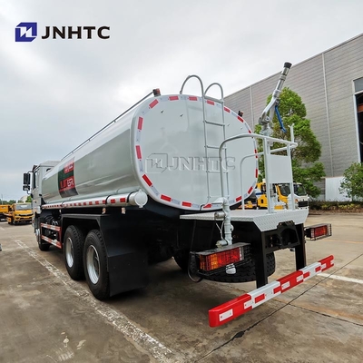 شاكمان F3000 شاحنة خزان المياه 6X4 255HP سبيكة الألومنيوم شاحنة خزان المياه شاحنة رش