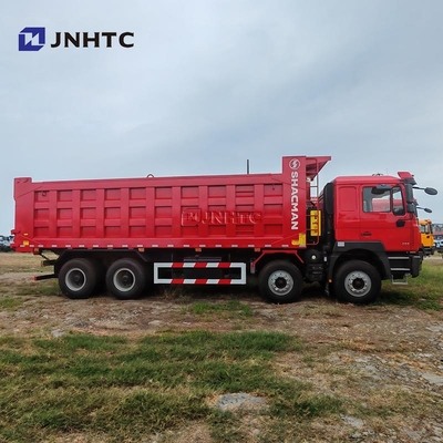 شاحنة شاكمان F3000 ثقيلة 400 حصان 12 عجلات حمولة 50 طن 8x4 شاحنة قمامة