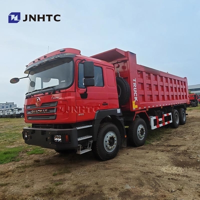 شاحنة شاكمان F3000 ثقيلة 400 حصان 12 عجلات حمولة 50 طن 8x4 شاحنة قمامة