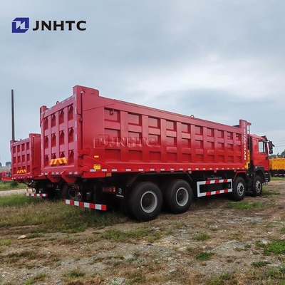 شاحنة شاكمان F3000 ثقيلة 400 حصان 12 عجلات حمولة 50 طن 8x4 شاحنة قمامة