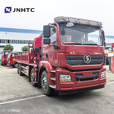 شاكمان M3000 8x4 الشحن الثقيل الهيدروليكي شاحنة رافعة شينباي 25 طن 30 طن 35 طن طيّة طوق شاحنة رافعة مثبتة للبيع