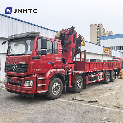 شاكمان M3000 8x4 الشحن الثقيل الهيدروليكي شاحنة رافعة شينباي 25 طن 30 طن 35 طن طيّة طوق شاحنة رافعة مثبتة للبيع